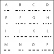 PIDNO- 1.Hra- tma: Morseova abeceda